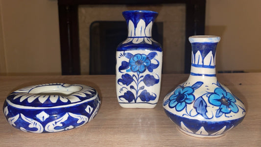 Blue Pottery