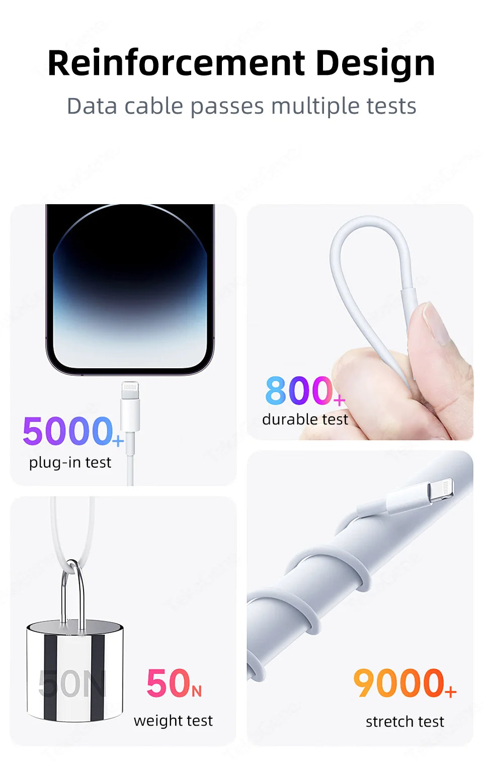 MFI Certification PD 3.0 Type-C to Lighting 20W Fast Charging Cable Charger Data Wire For iPhone 14 13 12 Pro Max iPad AirPods