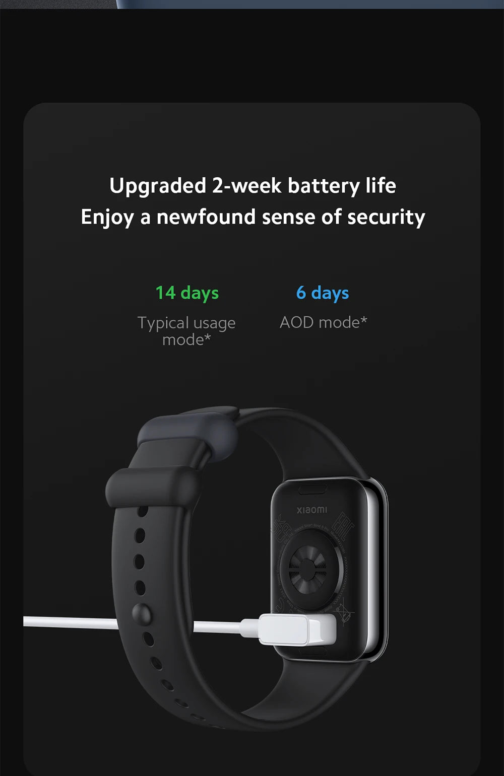 New world Premiere Global Version Xiaomi Smart Band 8 Pro 1.74”AMOLED display Built-in Up to 14-day battery life 5ATM Water